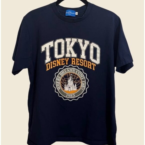 DISNEY JAPAN EXCLUSIVE 1983 Commemorative Tokyo Disney Resort Rare Find Shirt M - Picture 1 of 3